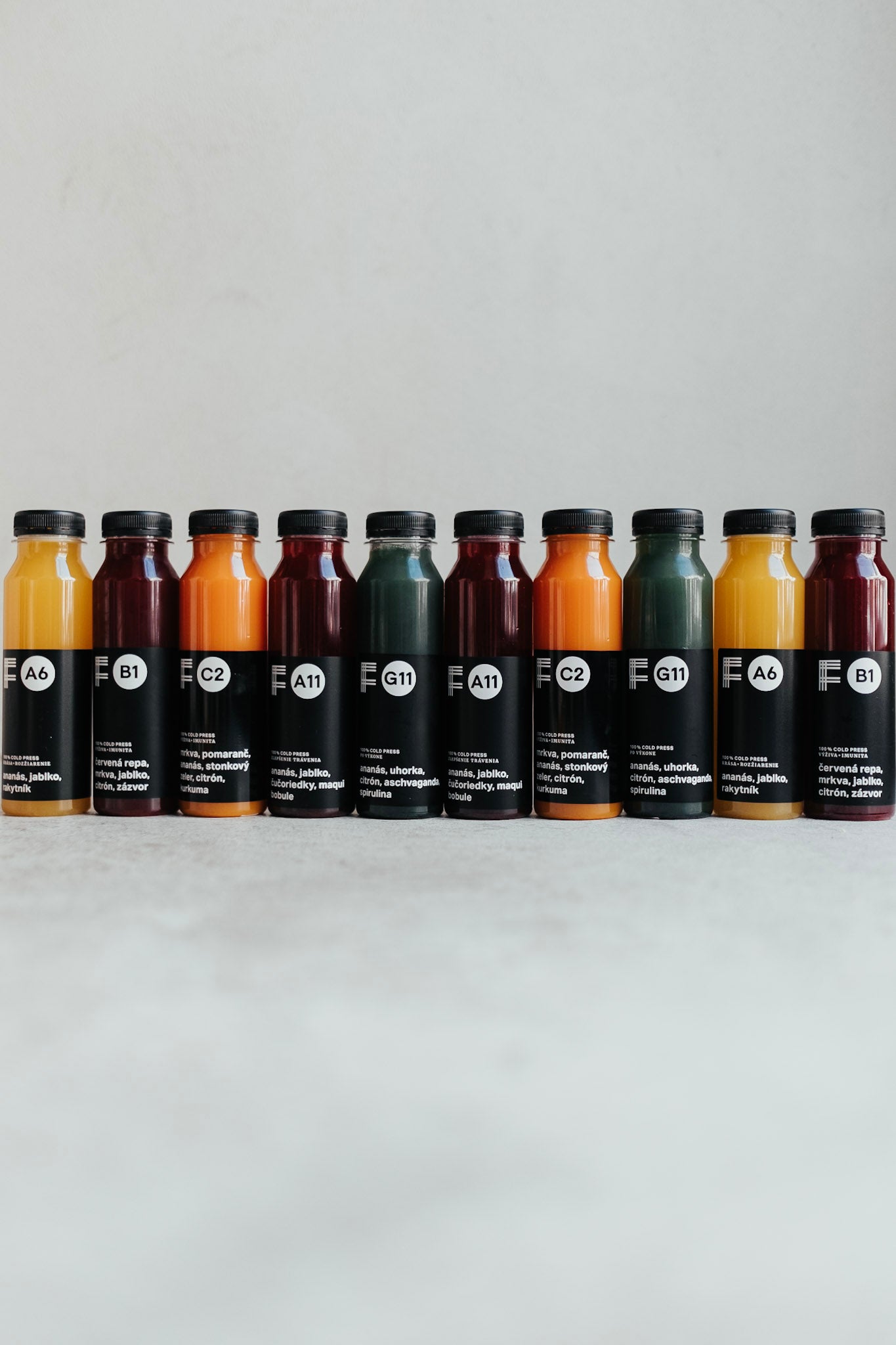 Coldpress šťavy 10 ks