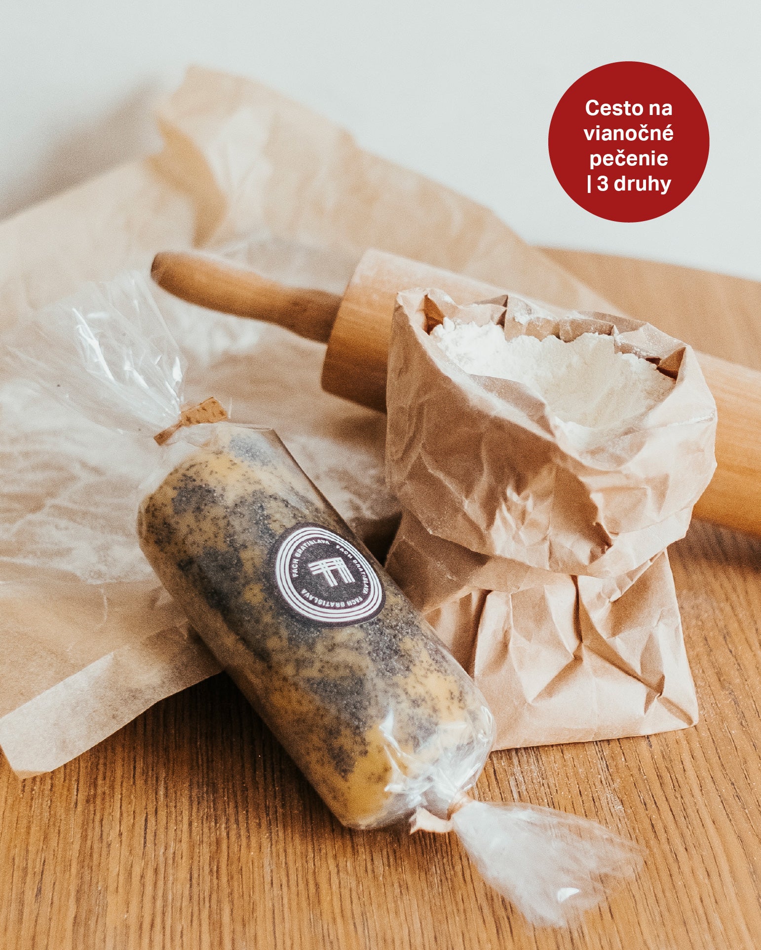 Cesto na vianočné pečenie - 3 druhy