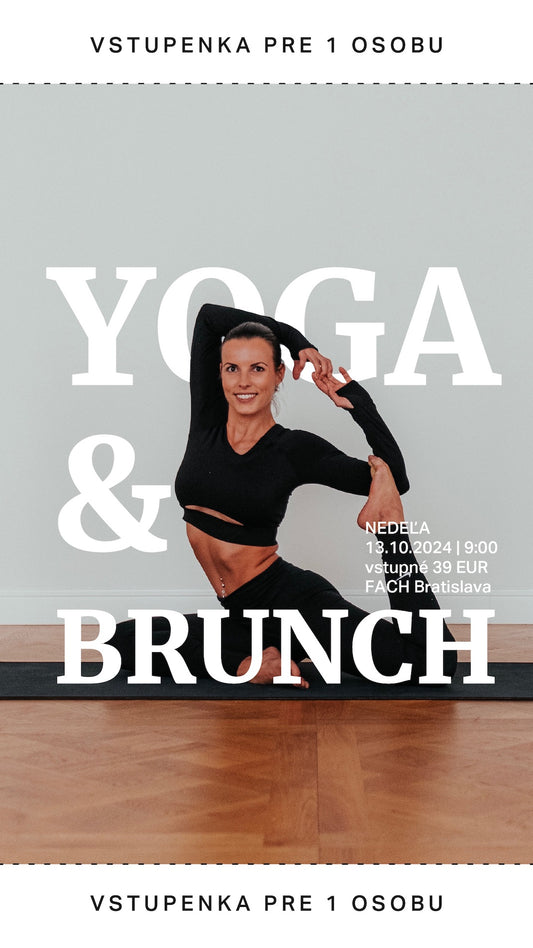 YOGA & BRUNCH 5 - digitálna vstupenka