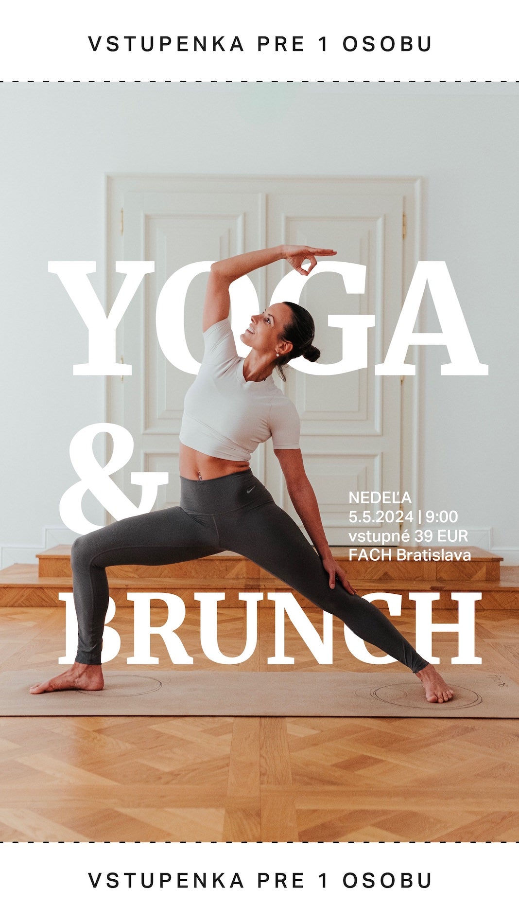 YOGA & BRUNCH 4 - digitálna vstupenka